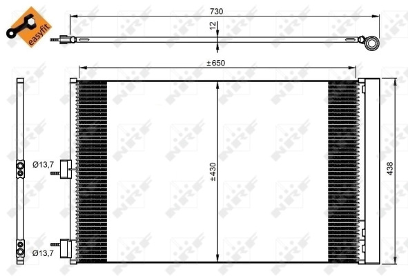 Condenser, air conditioning