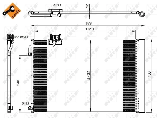Condenser, air conditioning