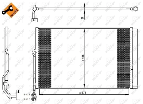 Condenser, air conditioning