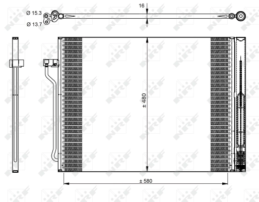 Condenser, air conditioning