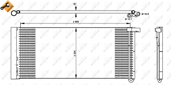 Condenser, air conditioning