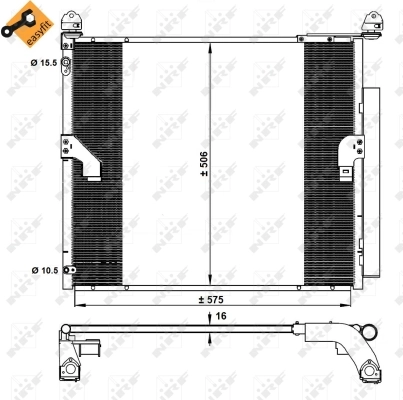Condenser, air conditioning
