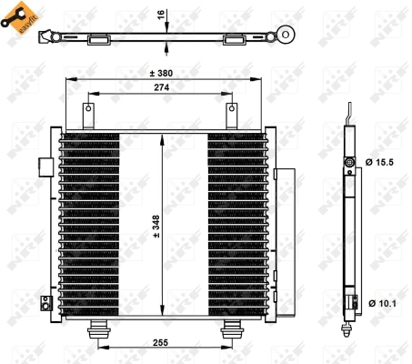 Condenser, air conditioning