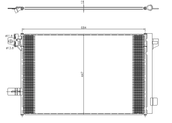 Condenser, air conditioning