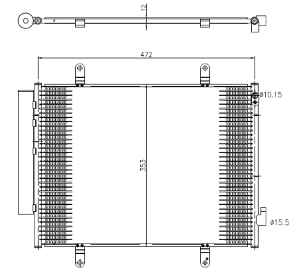 Condenser, air conditioning