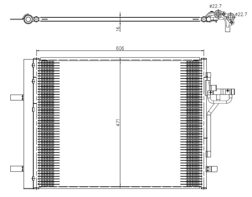 Condenser, air conditioning