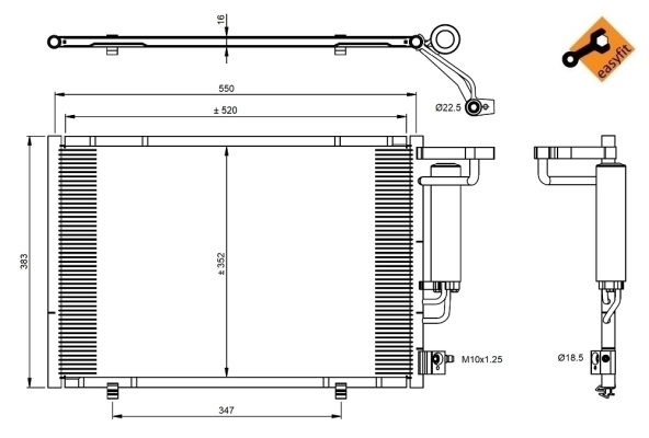 Condenser, air conditioning
