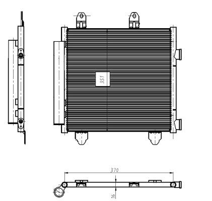 Condenser, air conditioning