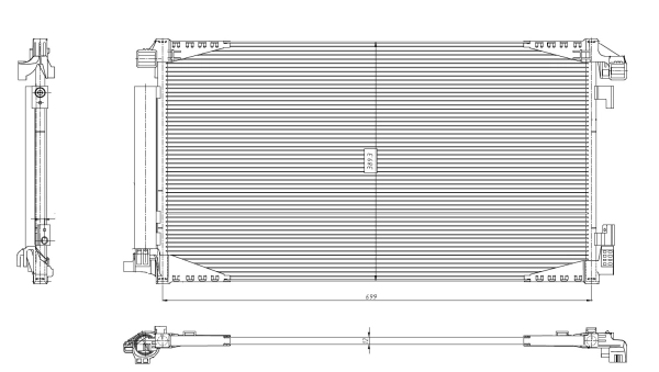 Condenser, air conditioning