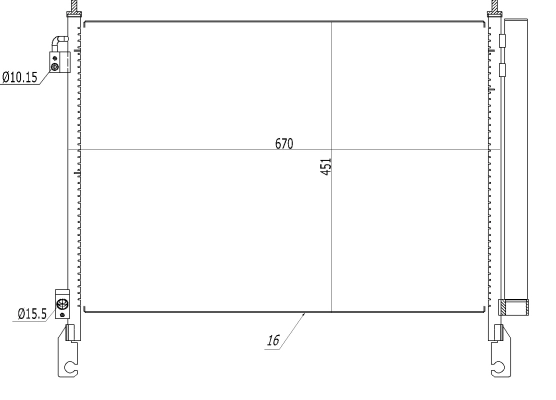 Condenser, air conditioning