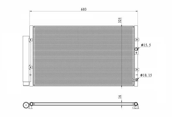 Condenser, air conditioning
