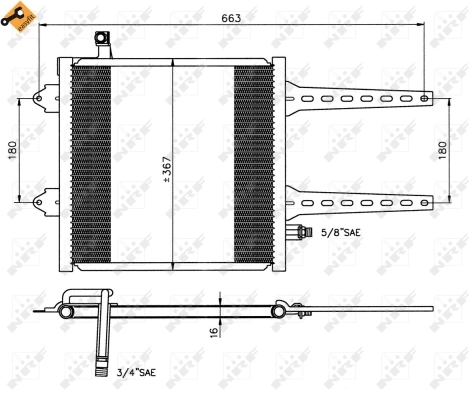 Condenser, air conditioning