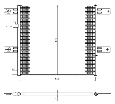 Condenser, air conditioning