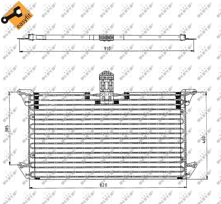 Condenser, air conditioning