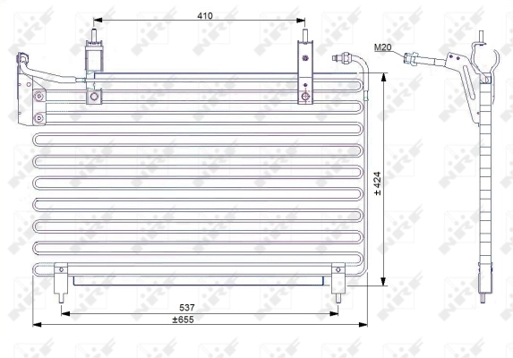 Condenser, air conditioning