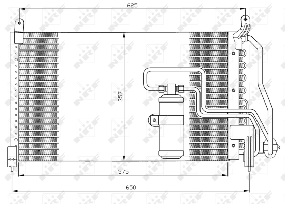 Condenser, air conditioning