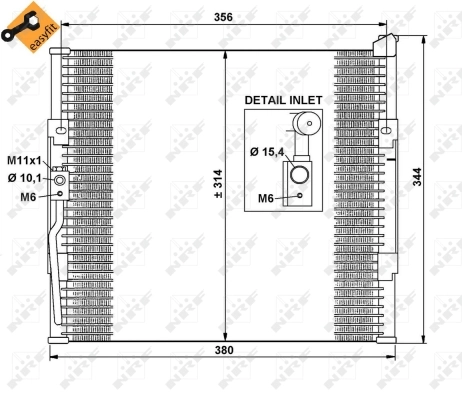 Condenser, air conditioning