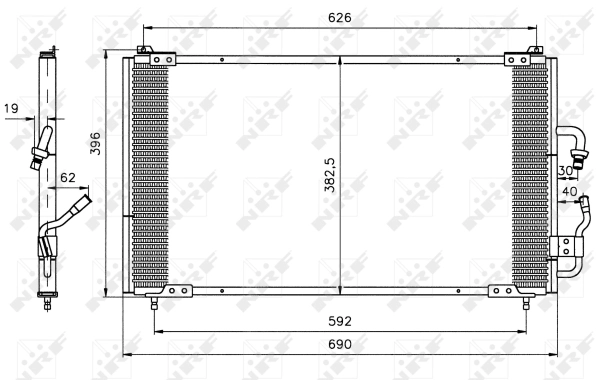 Condenser, air conditioning
