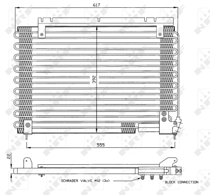 Condenser, air conditioning