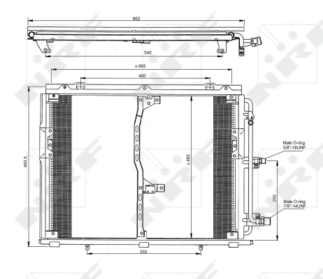 Condenser, air conditioning