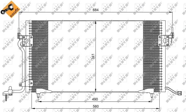 Condenser, air conditioning