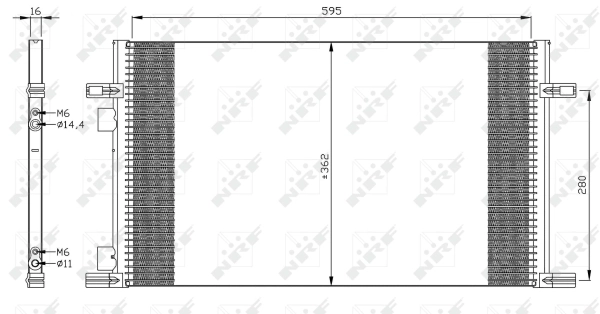 Condenser, air conditioning