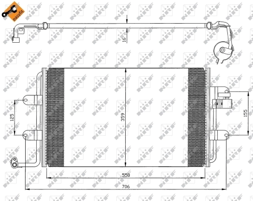 Condenser, air conditioning