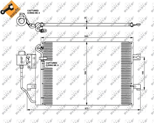 Condenser, air conditioning