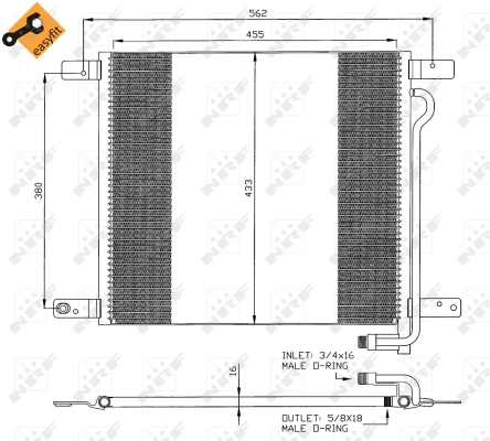 Condenser, air conditioning