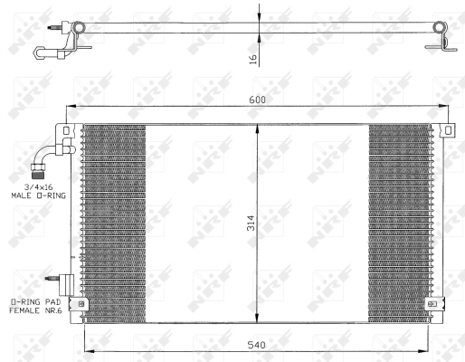 Condenser, air conditioning