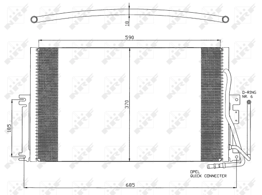 Condenser, air conditioning