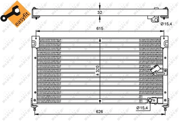 Condenser, air conditioning
