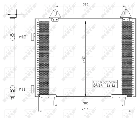 Condenser, air conditioning