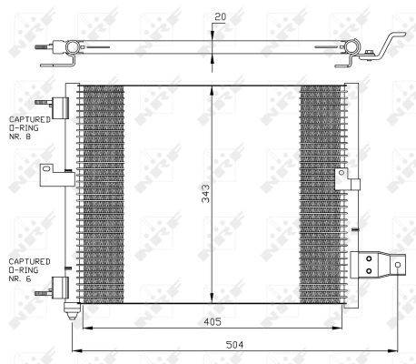 Condenser, air conditioning