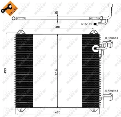 Condenser, air conditioning