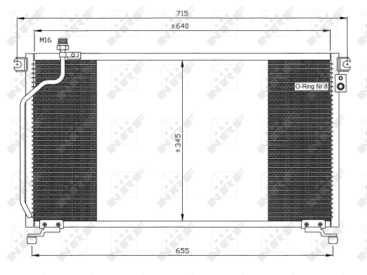 Condenser, air conditioning