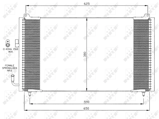 Condenser, air conditioning