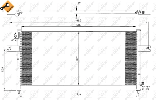 Condenser, air conditioning