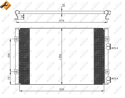Condenser, air conditioning