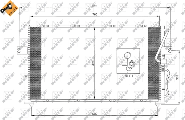 Condenser, air conditioning