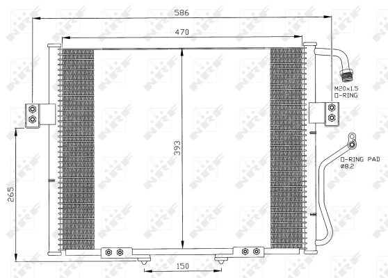 Condenser, air conditioning