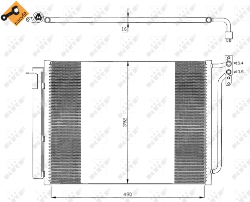 Condenser, air conditioning