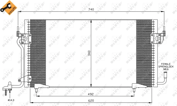 Condenser, air conditioning