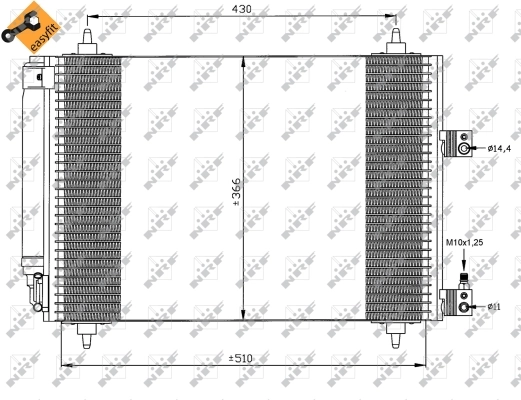 Condenser, air conditioning