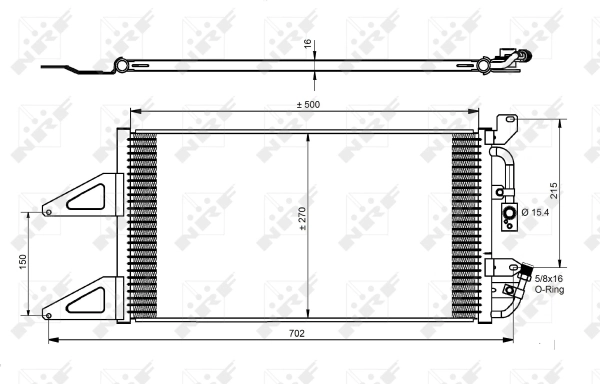 Condenser, air conditioning