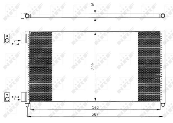 Condenser, air conditioning