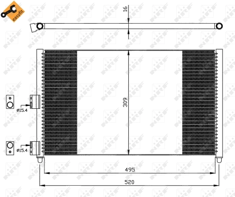 Condenser, air conditioning