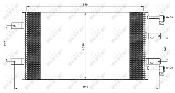 Condenser, air conditioning