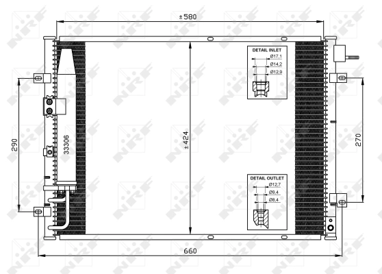 Condenser, air conditioning