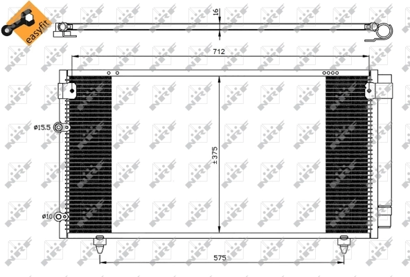 Condenser, air conditioning